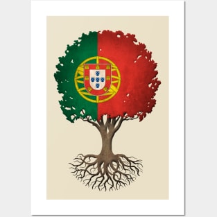 Tree of Life with Portuguese Flag Posters and Art